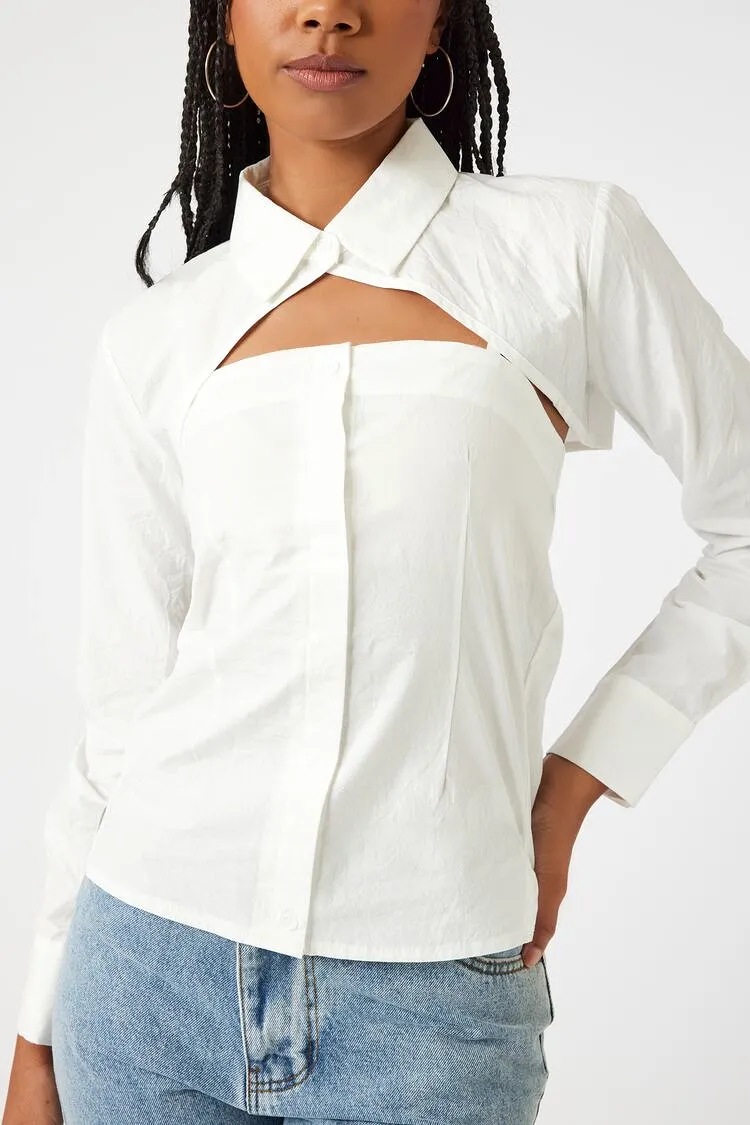 2-Piece Button-Down Shirt