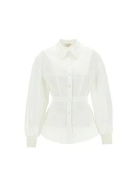 Alexander McQueen Coccon Sleeve Shirt