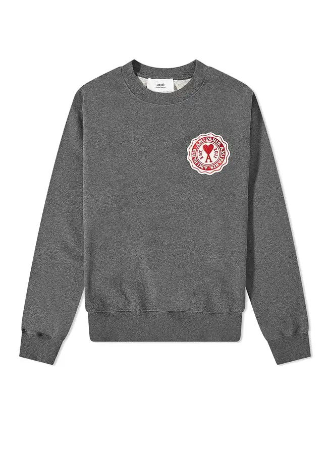 Ami France Patch Sweatshirt USW011.739