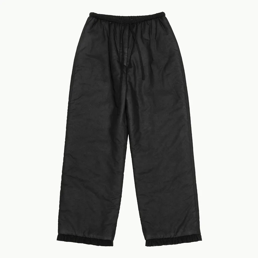 【AMOMENTO/アモーメント】SHEER PADDED BANDING PANTS AM24FWW04PT