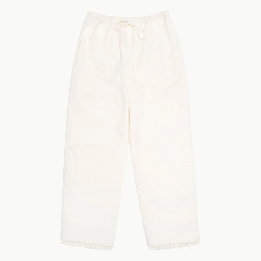 【AMOMENTO/アモーメント】SHEER PADDED BANDING PANTS AM24FWW04PT