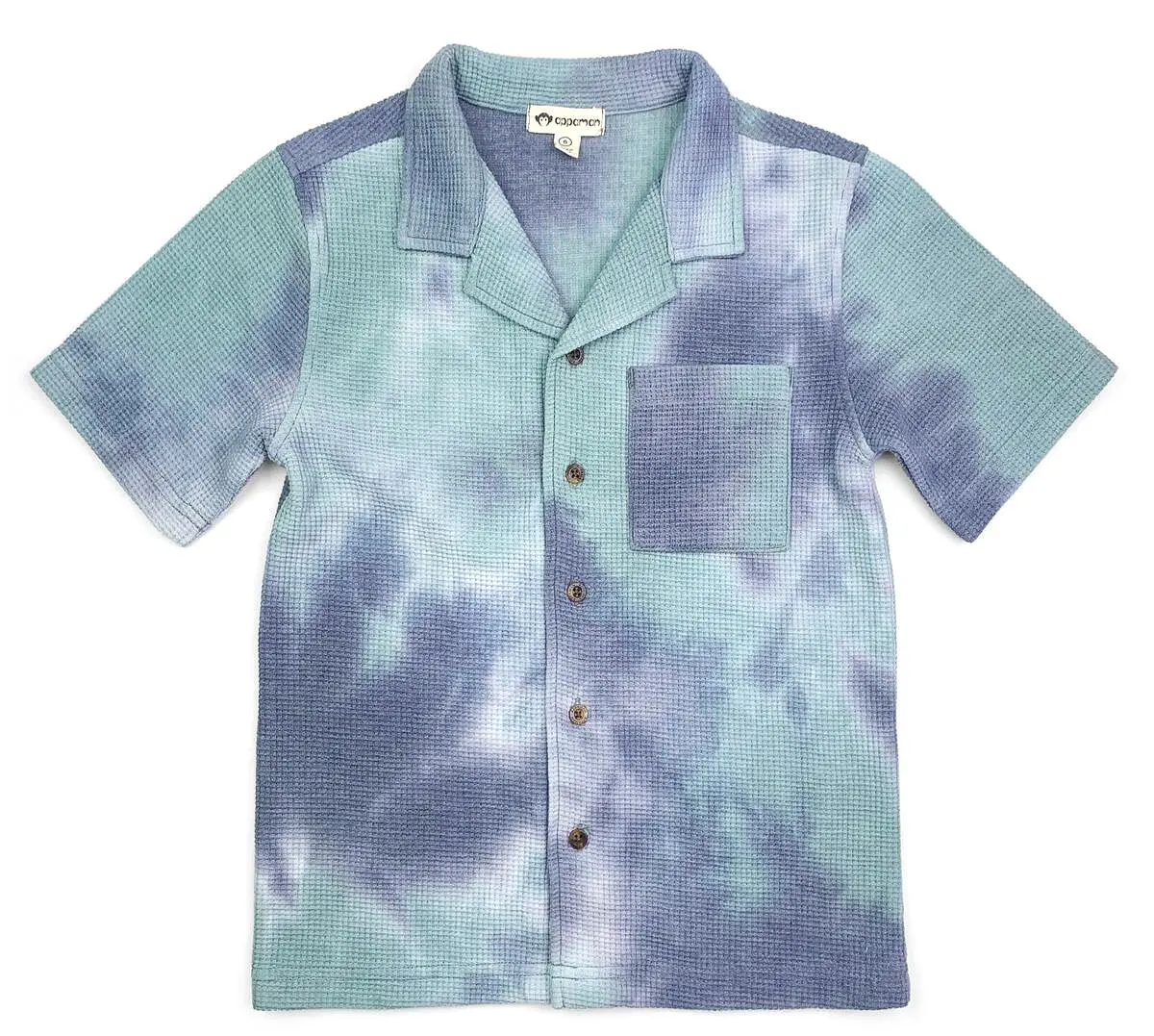 Appaman Resort Shirt - Seafoam Tie Dye