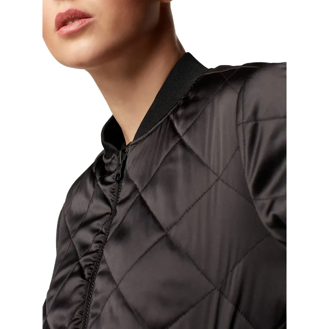 Blanc Noir Reversible Bomber Jacket - Women's