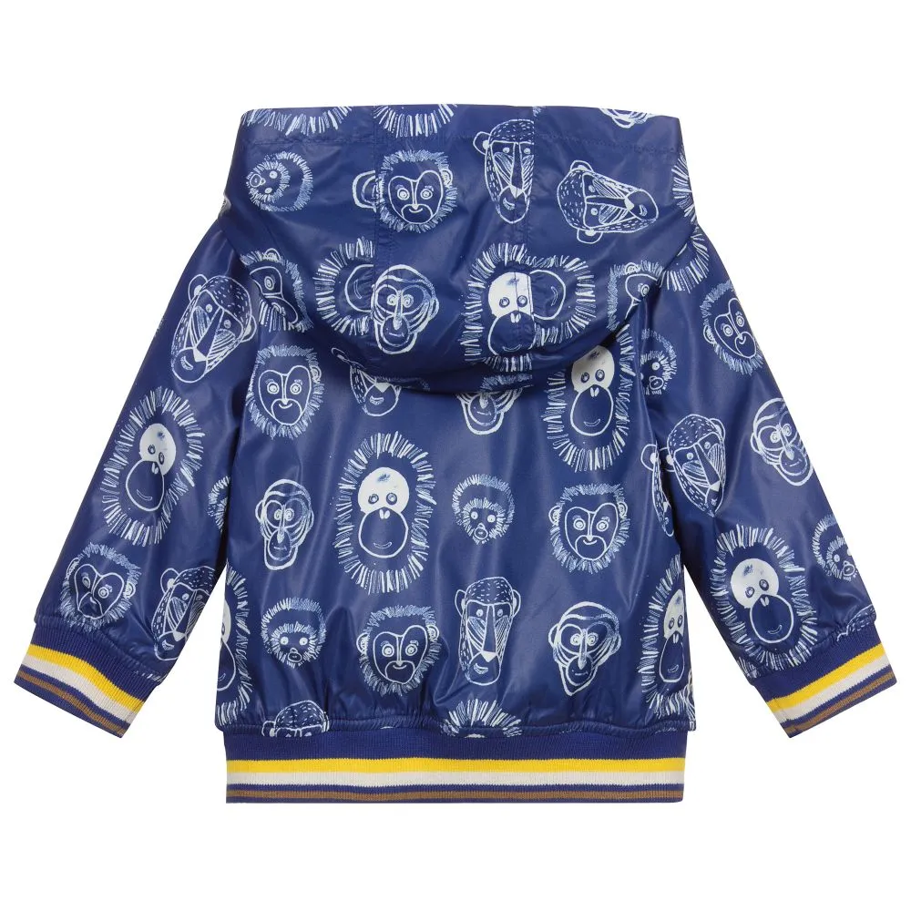 Boys Blue Bomber Jacket