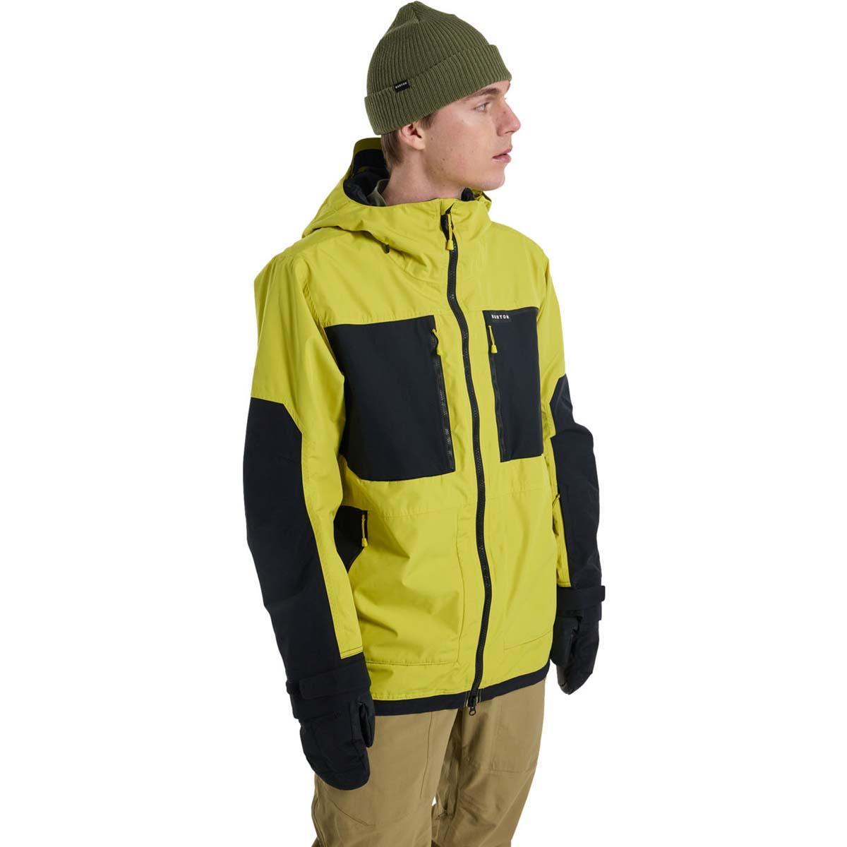 Burton Men's Frostner 2L Snow Jacket - Sulfur/True Black