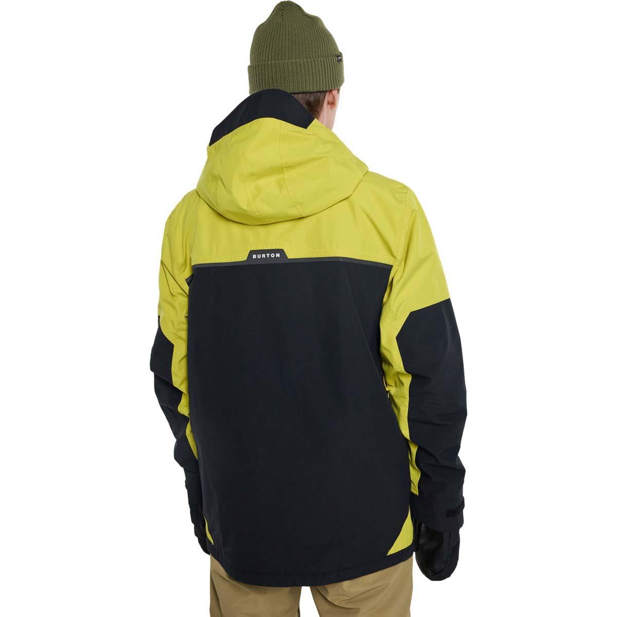 Burton Men's Frostner 2L Snow Jacket - Sulfur/True Black