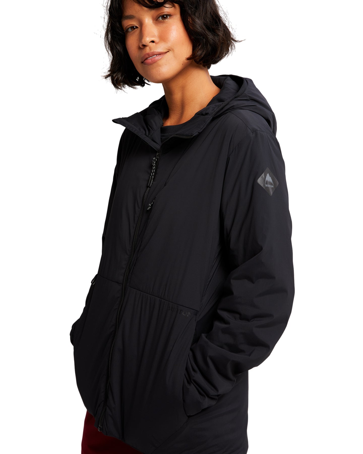 Burton Women's Multipath Hooded Insulated Jacket - True Black