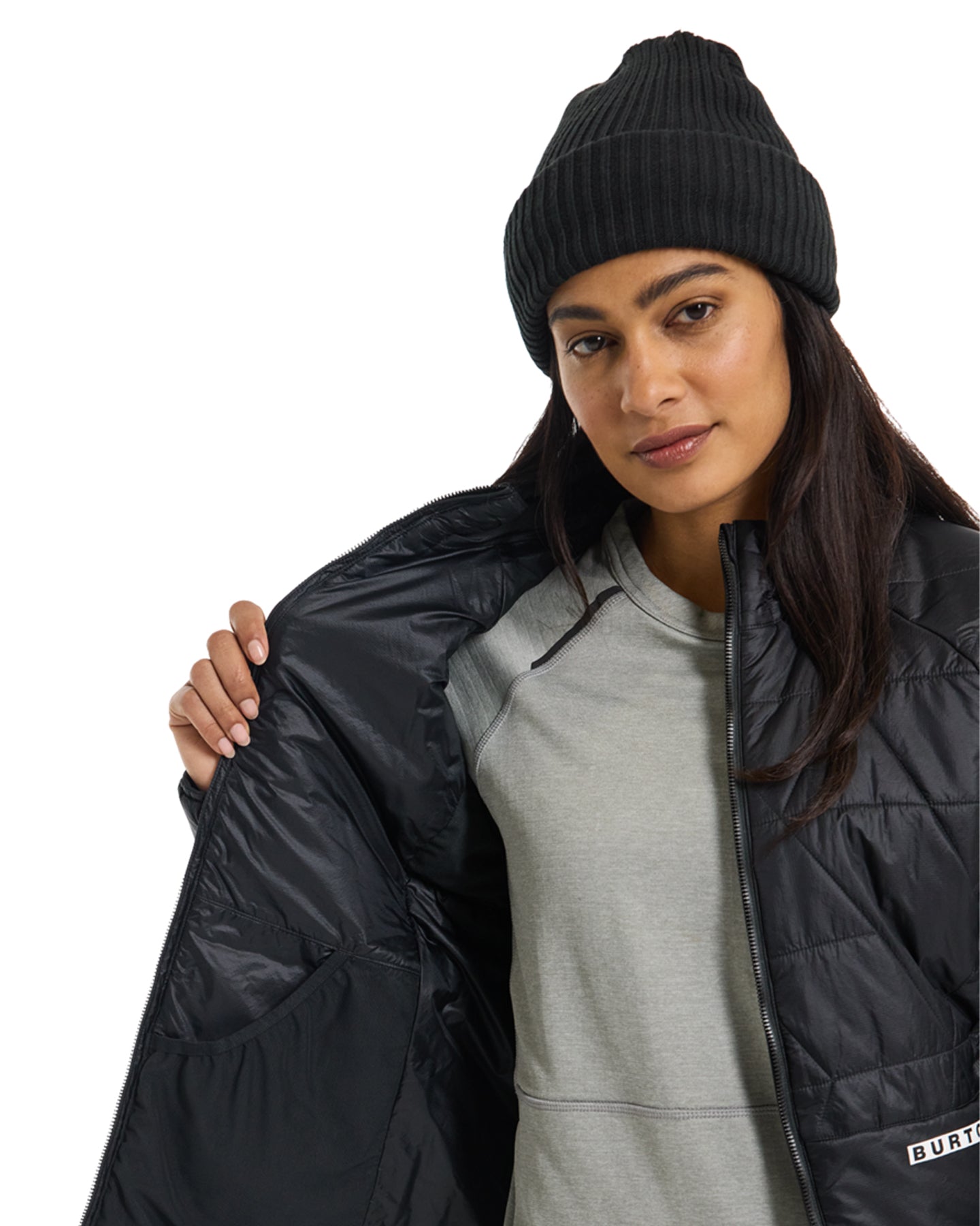 Burton Women's Versatile Heat Synthetic Down Jacket - True Black