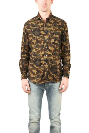 Button Down Shirt - Camo