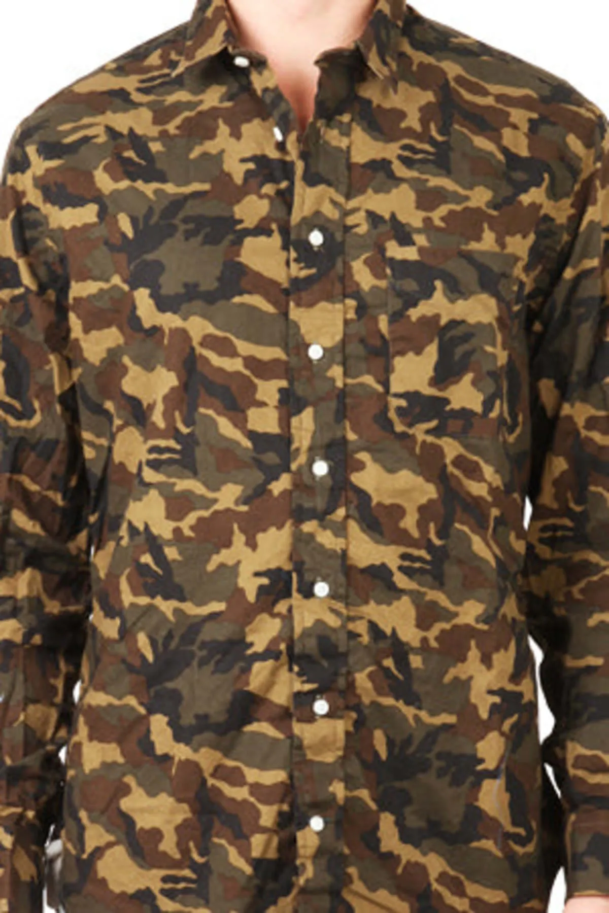 Button Down Shirt - Camo