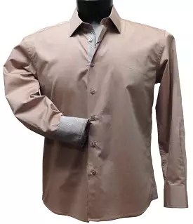 Cado Long Sleeve Shirt 138 Tan