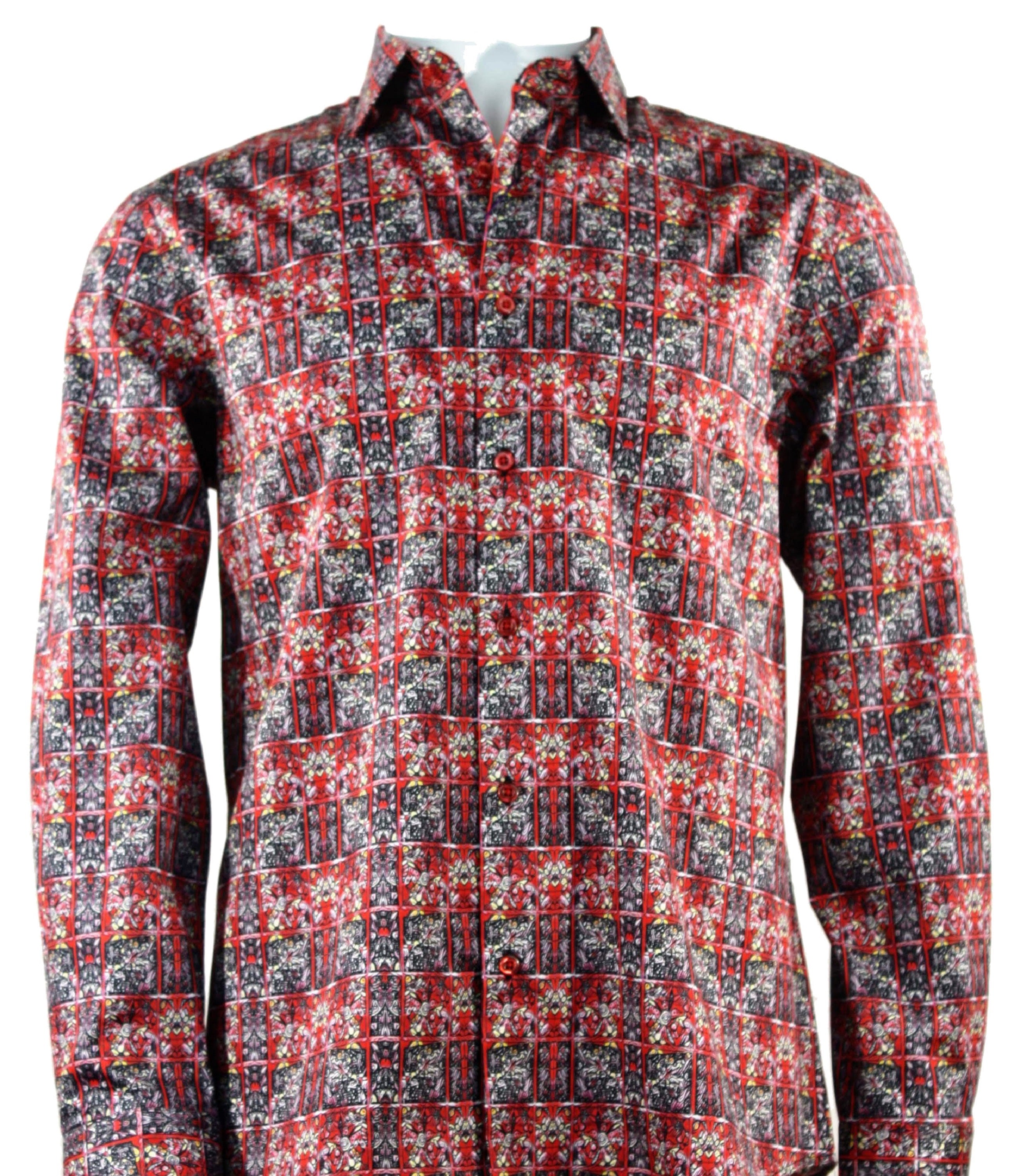 Cado Long Sleeve Shirt 162 Red