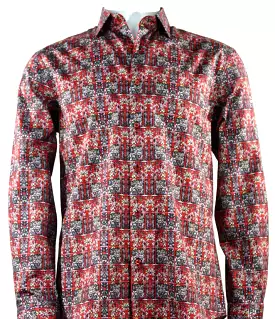 Cado Long Sleeve Shirt 162 Red