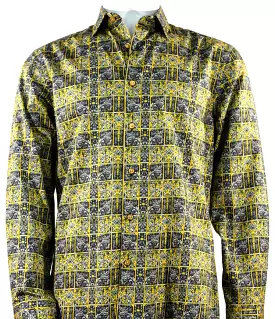 Cado Long Sleeve Shirt 162 Yellow