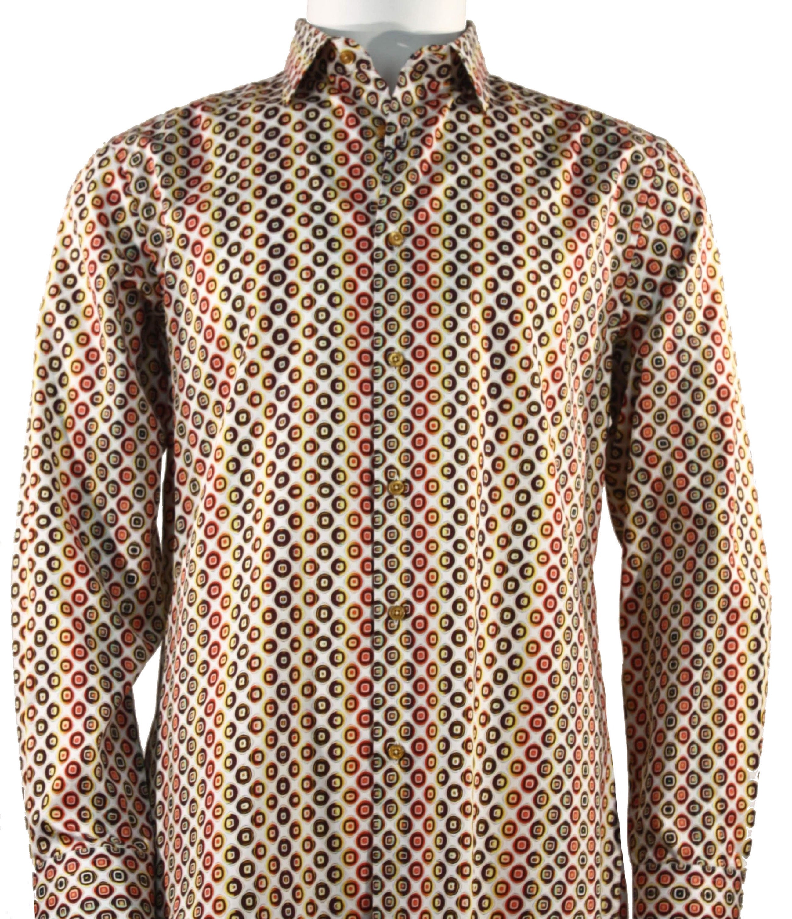 Cado Long Sleeve Shirt 165 Brown