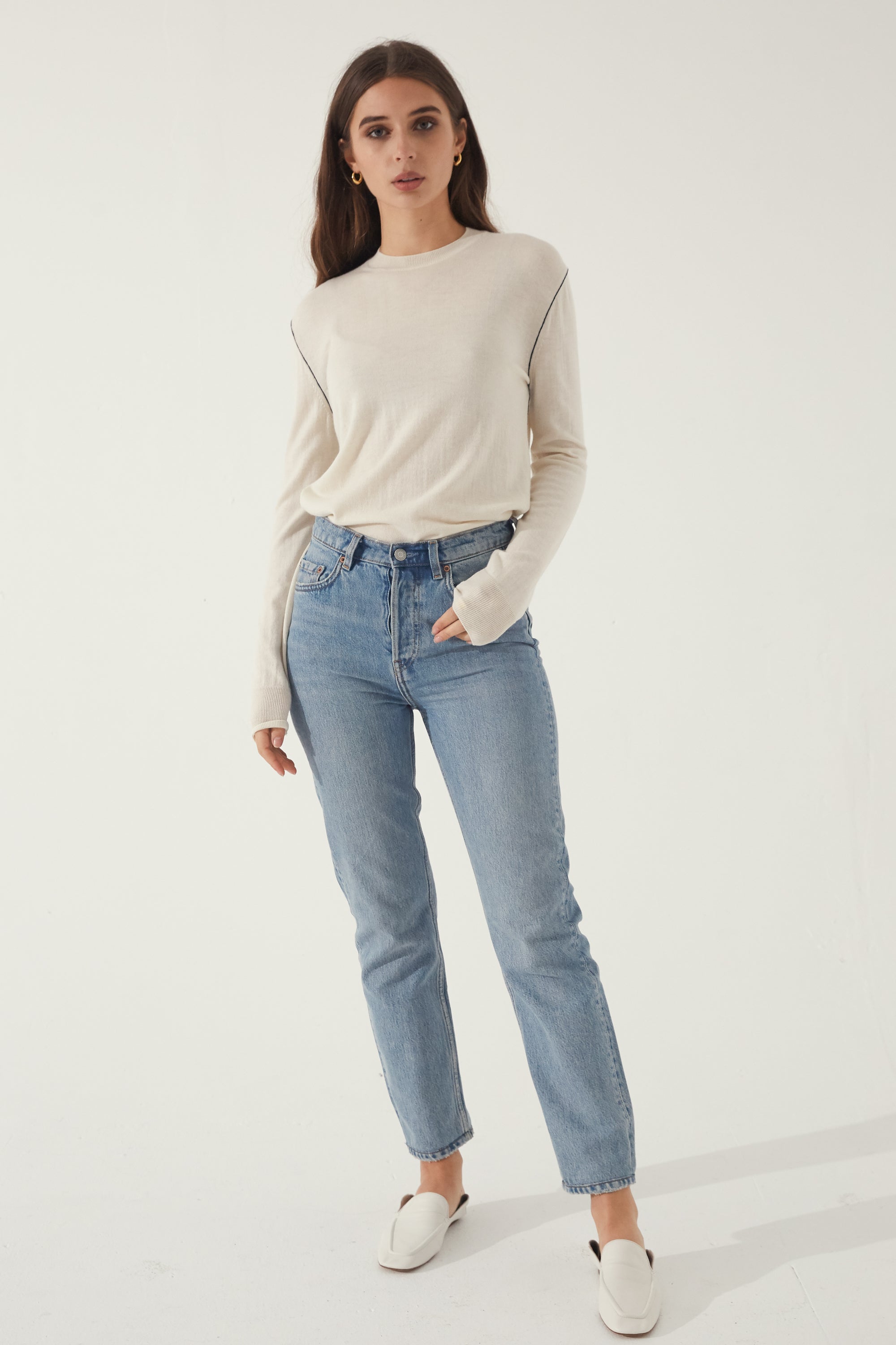 Cashmere Crewneck Sweater