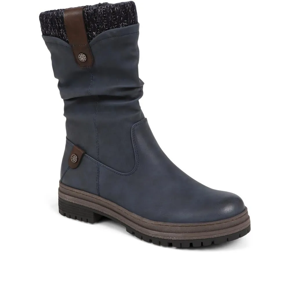 Casual Mid-Calf Boots - TELOO38001 / 324 311