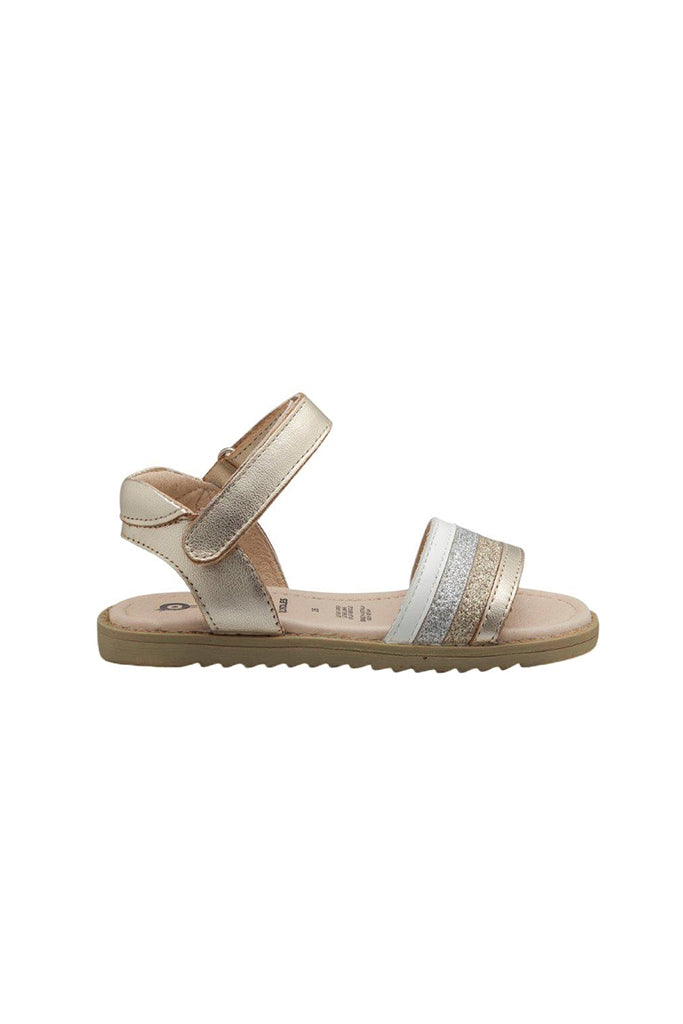 Colour Pot Sandals - Gold