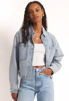 Cropped Denim Jacket