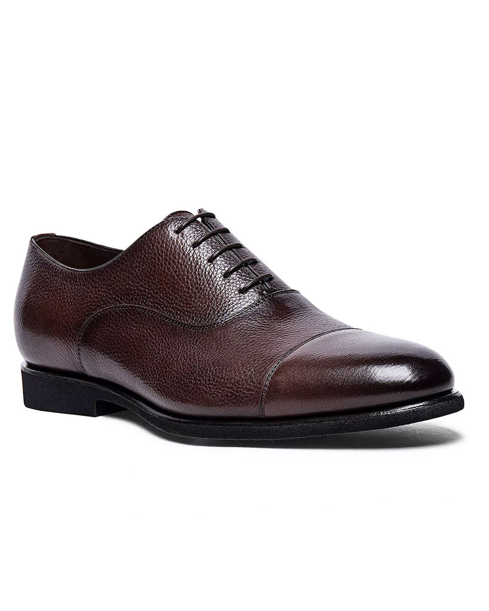 Darian Lace Up Oxford in Dark Brown