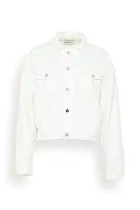 Dave Denim Jacket in Ivory