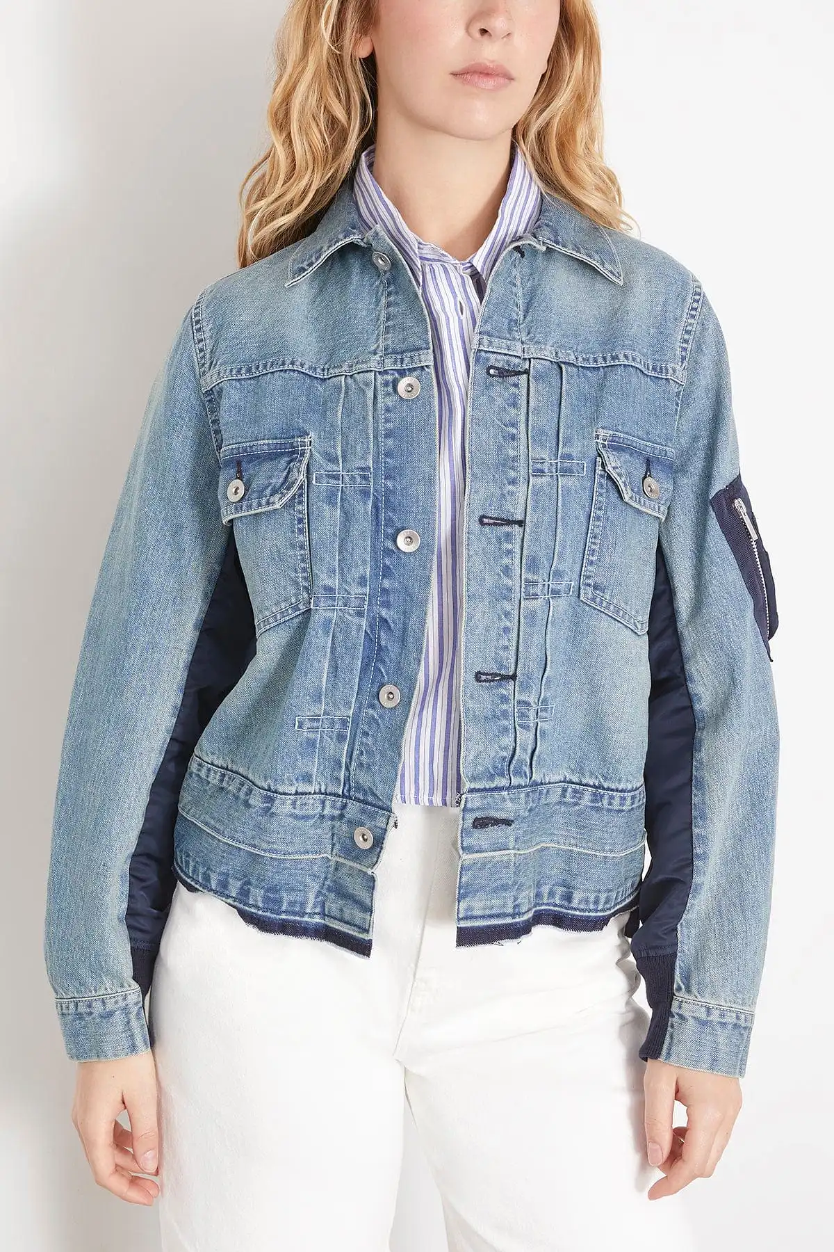 Denim Jacket in Light Blue