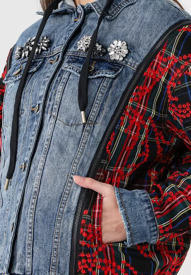 Desigual Hybrid Denim Jacket