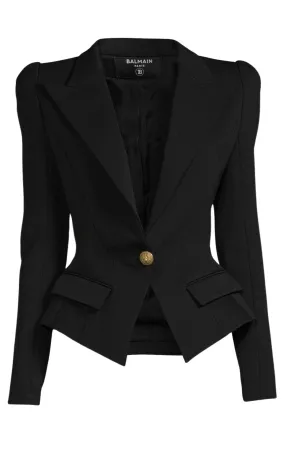 Flap-pockets Single-breasted Blazer