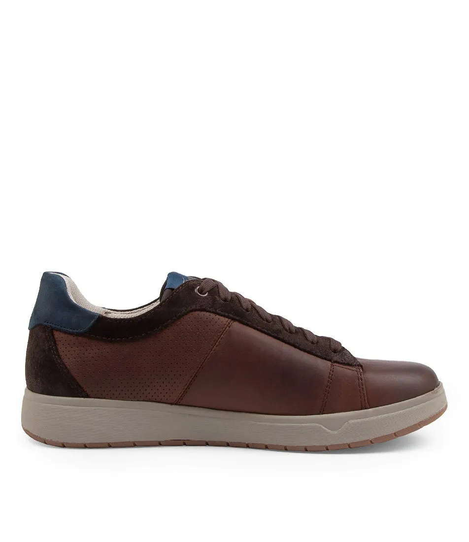 FLORSHEIM Heist Sneaker Brown Leather Sneakers