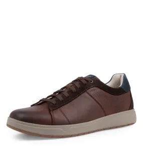 FLORSHEIM Heist Sneaker Brown Leather Sneakers