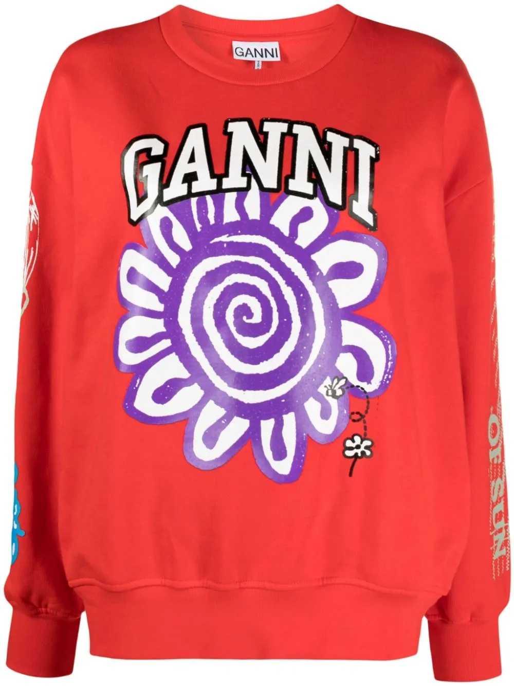 Ganni Sweaters Orange