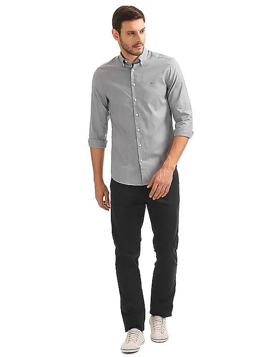 Gant Tech Prep Oxford Solid Regular Button Down Shirt