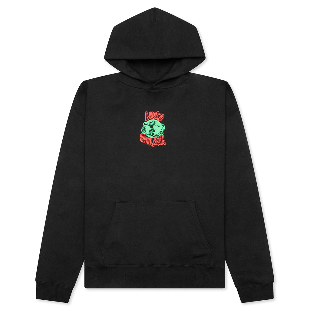 Globe Hoodie - Black