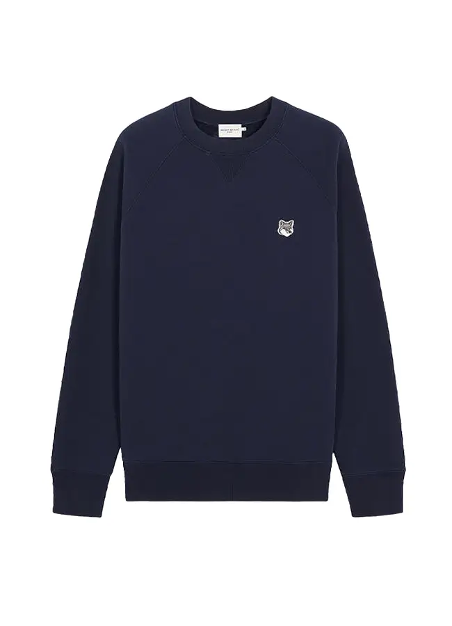 Grey Fox Head Patch Classic Sweatshirt GM00333KM0002