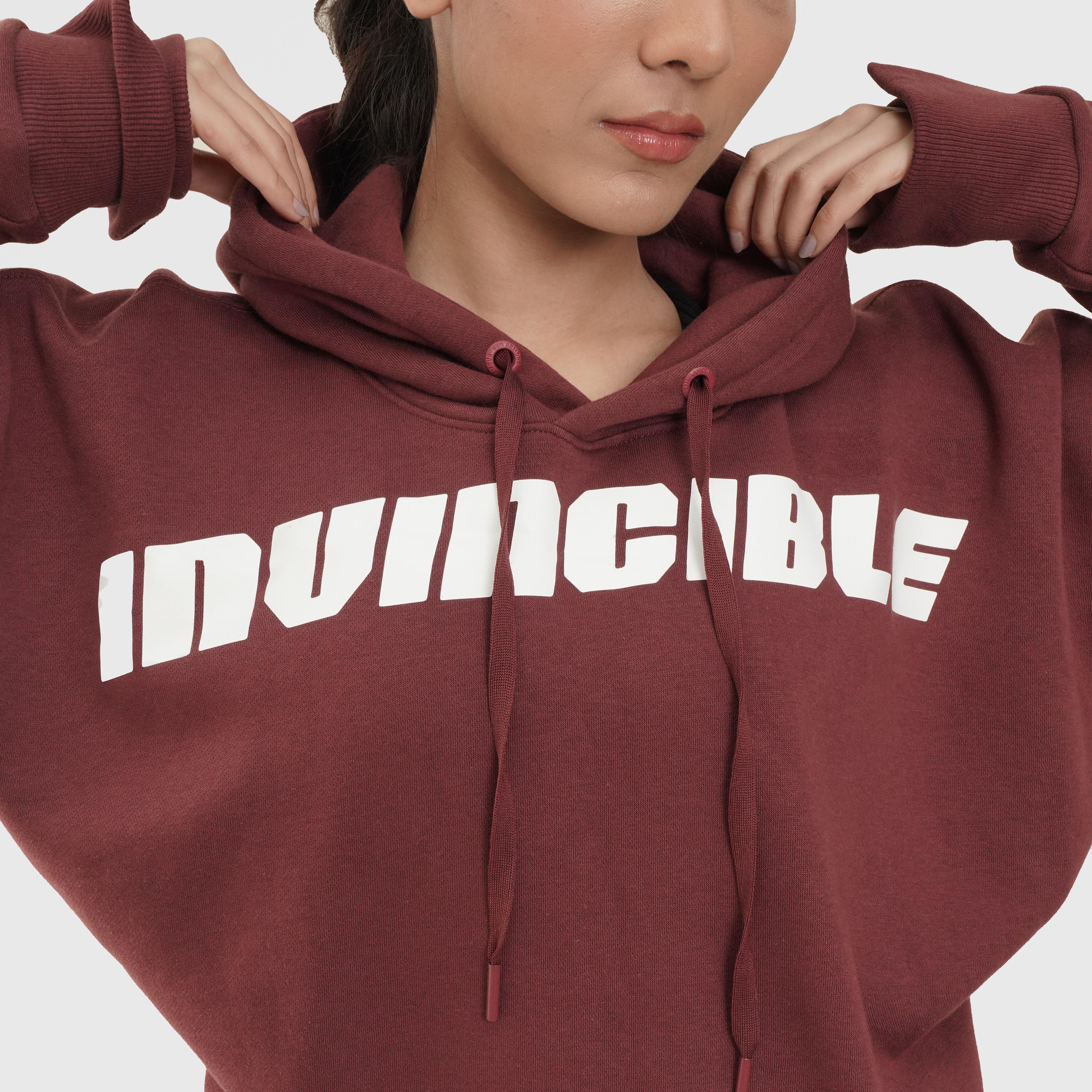 Invincible Hoodie (Maroon)