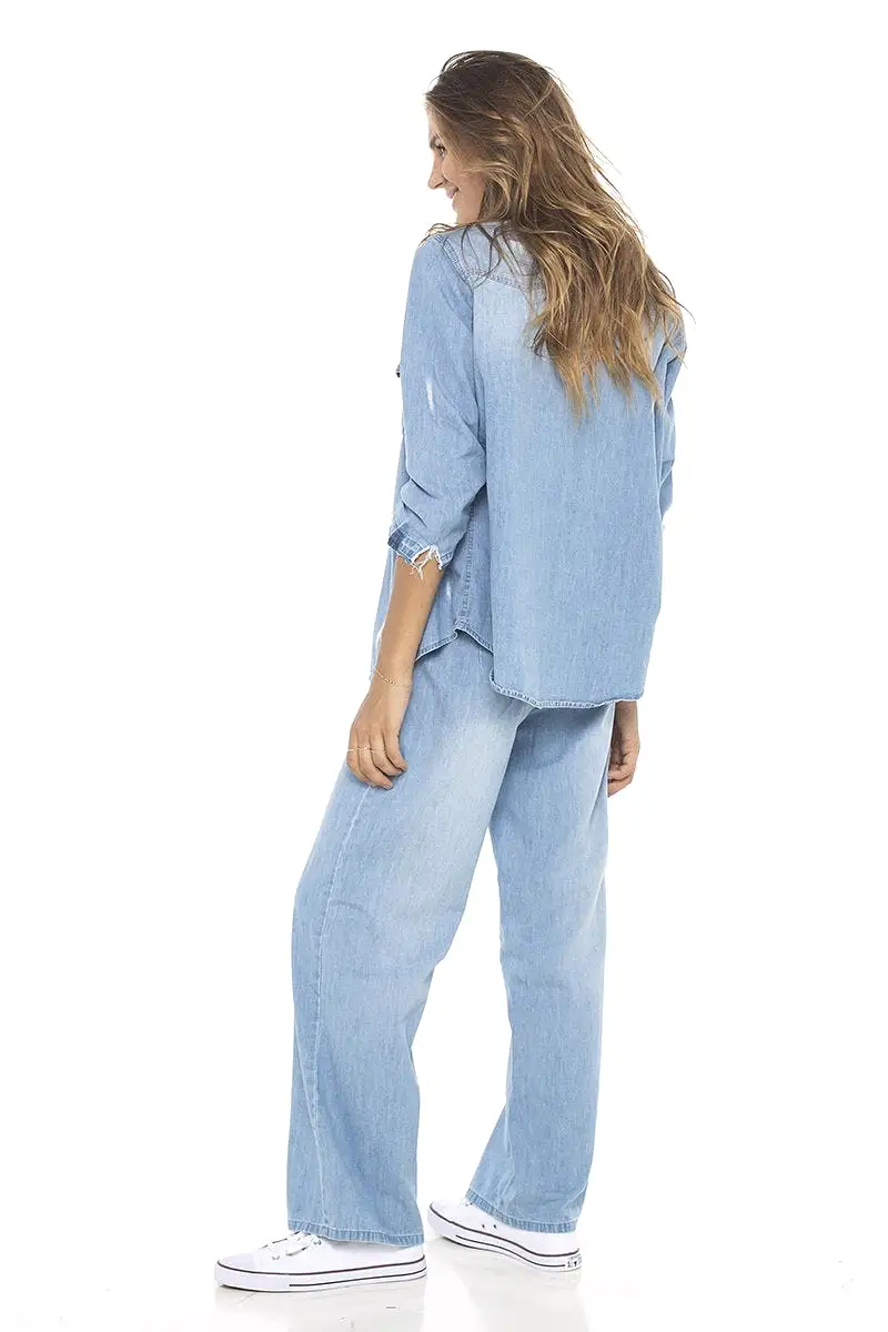 Jean Plain Long Pants