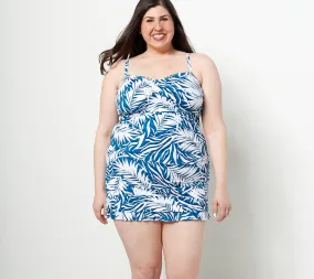 Kim Gravel x Swimsuits For All Skirted 1-Piece Suit