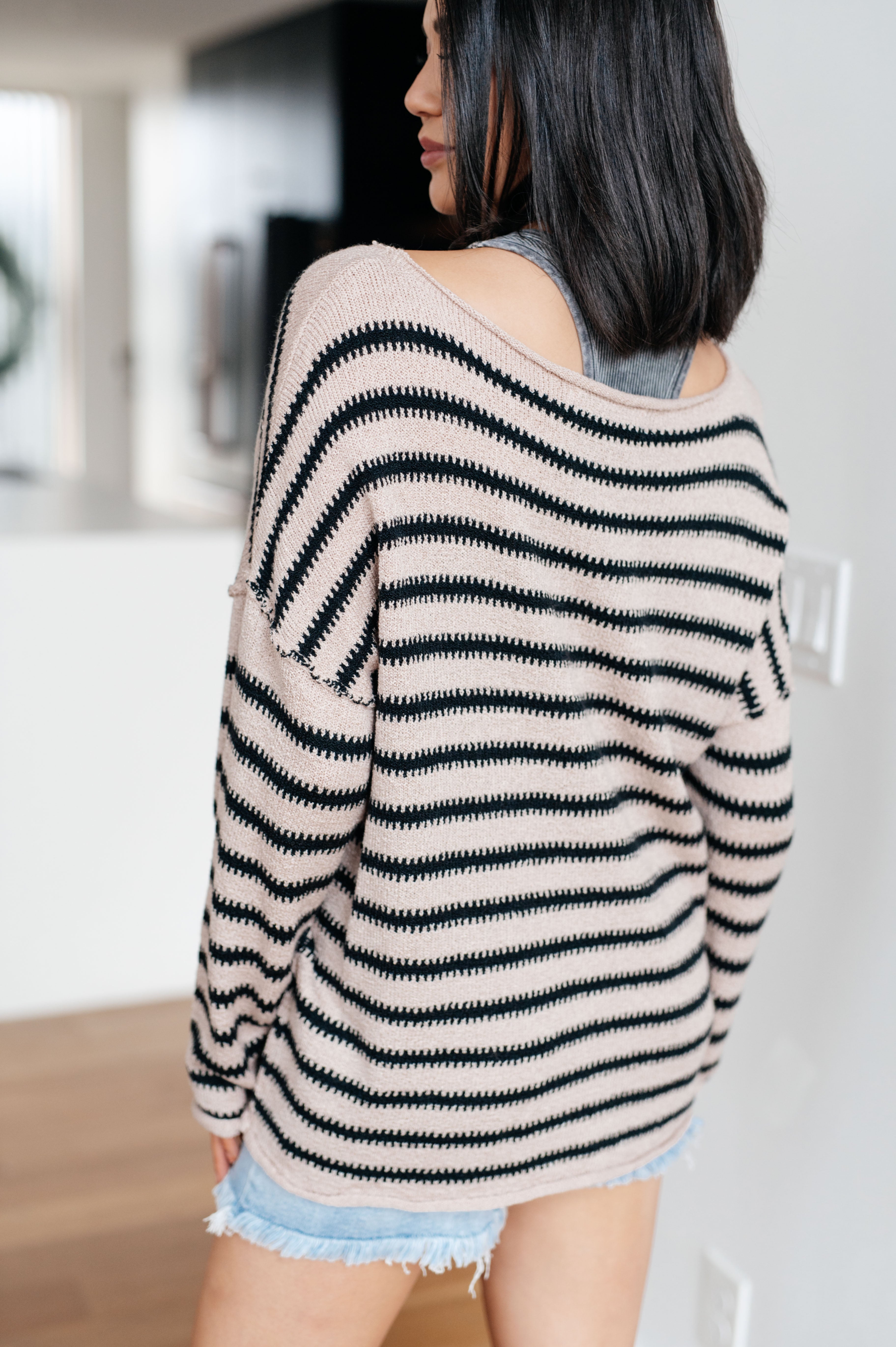 Kylie Striped Sweater