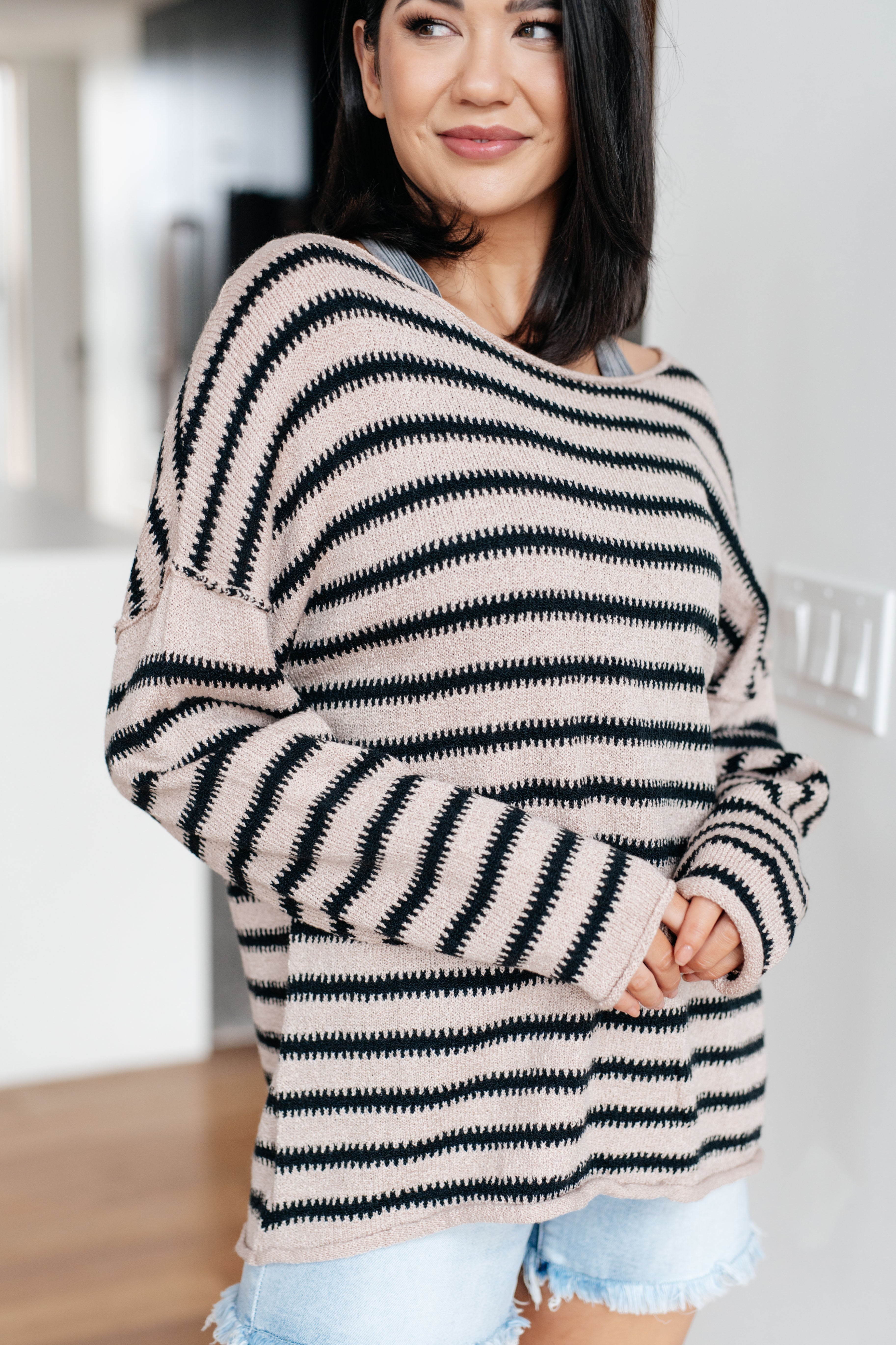 Kylie Striped Sweater