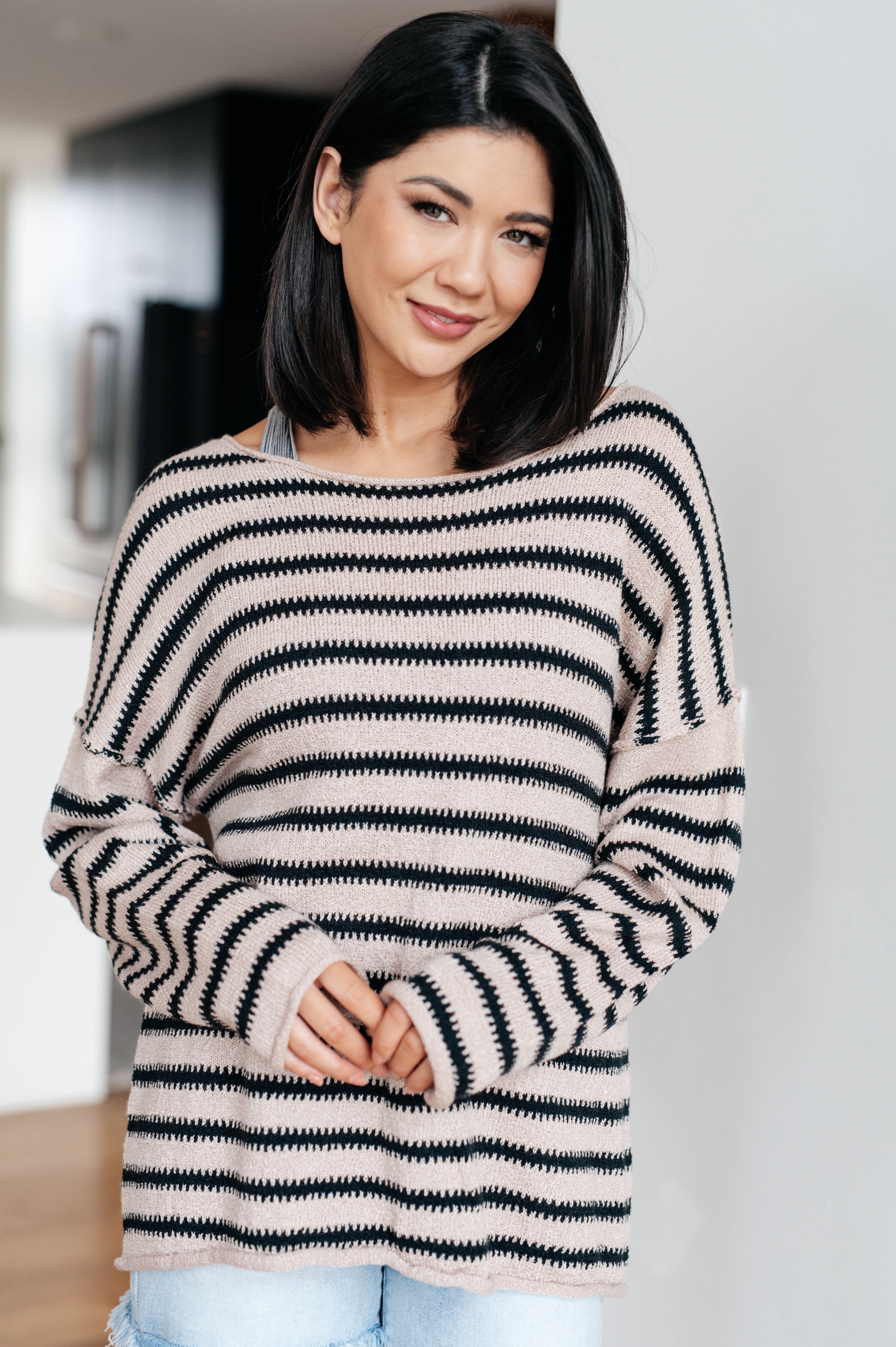 Kylie Striped Sweater