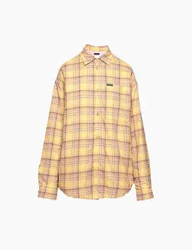 Lined Button Down Shirt