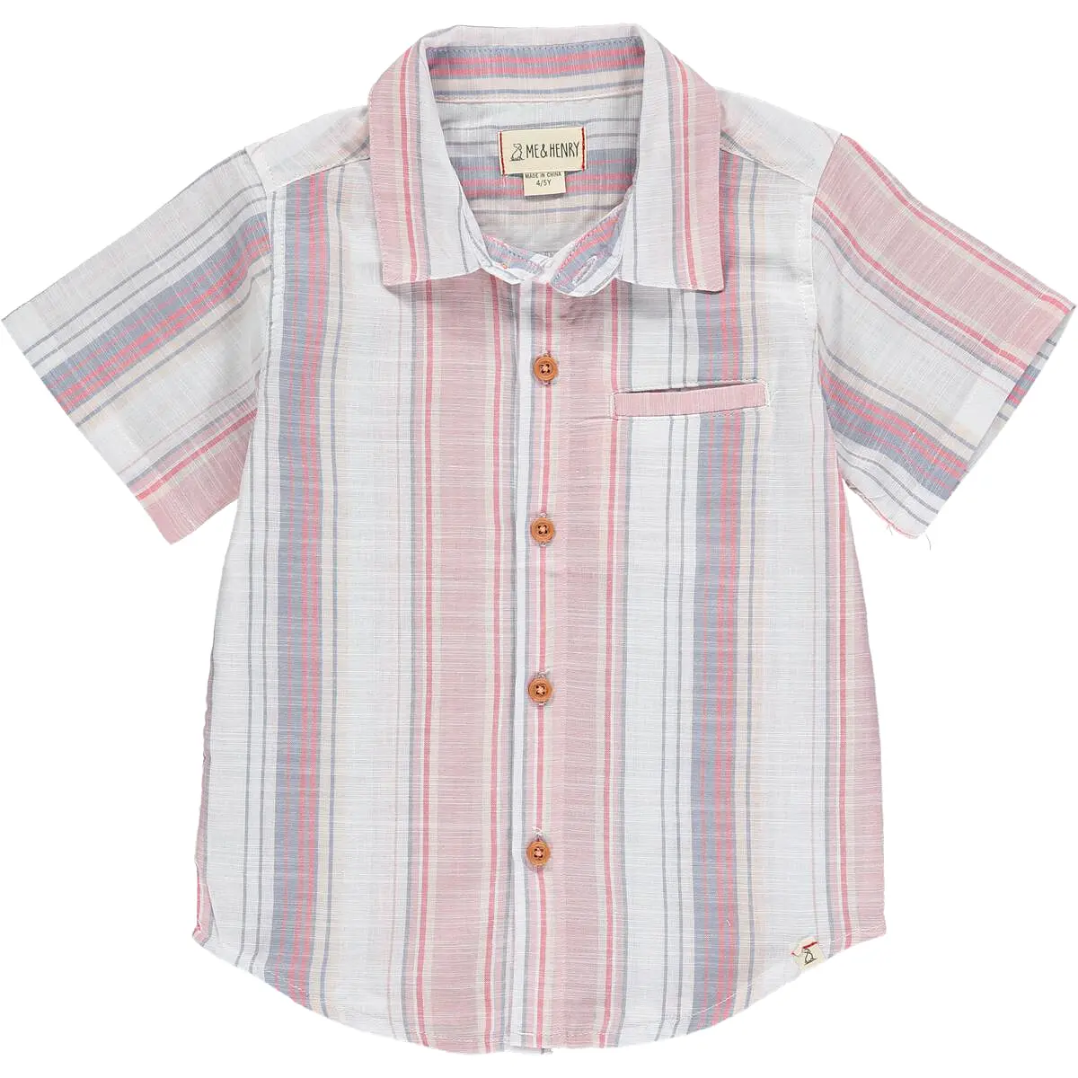 Me & Henry Maui Woven Shirt - Stripe