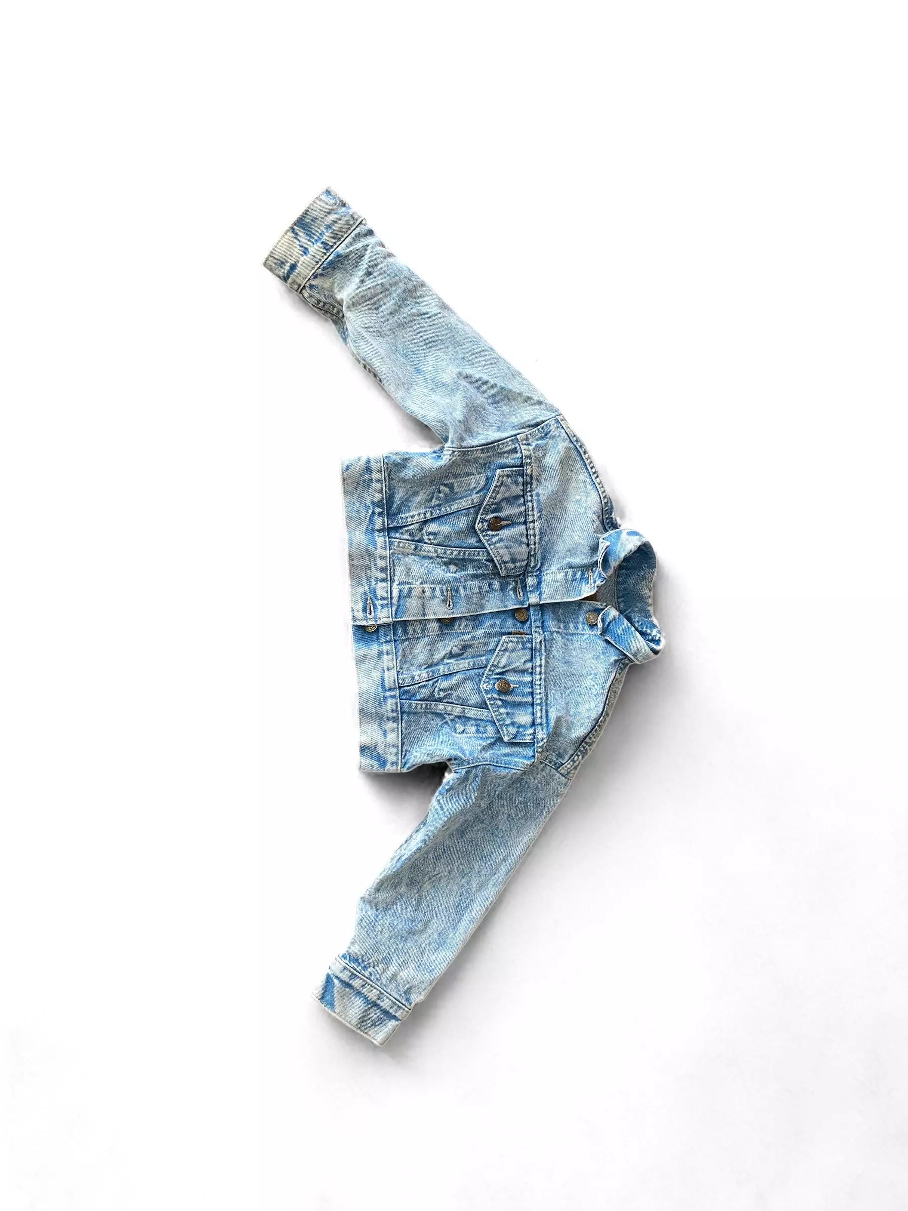 Micro Cropped Denim Jacket