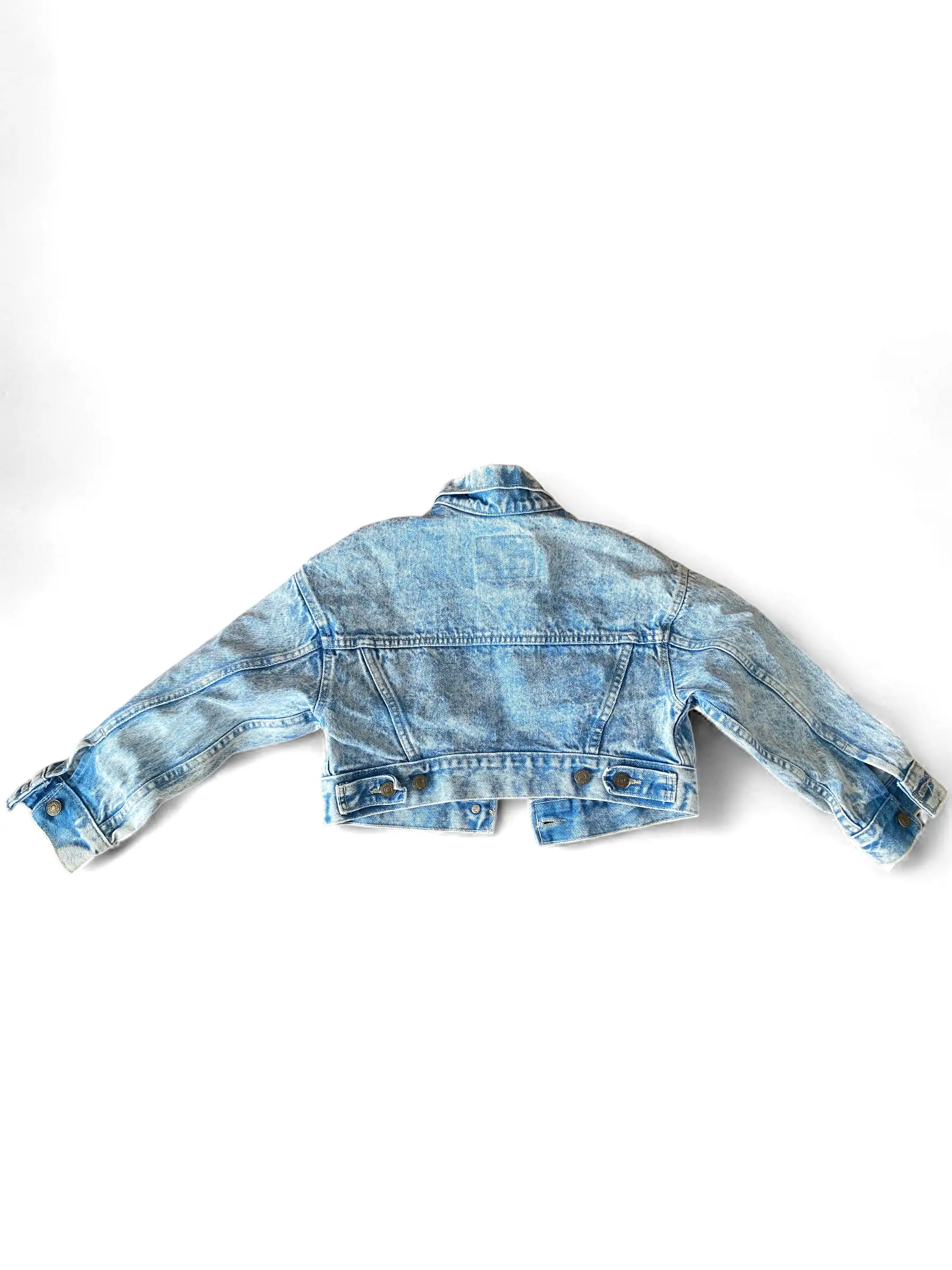 Micro Cropped Denim Jacket