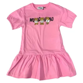 Moschino Dress Toy Bear Pink