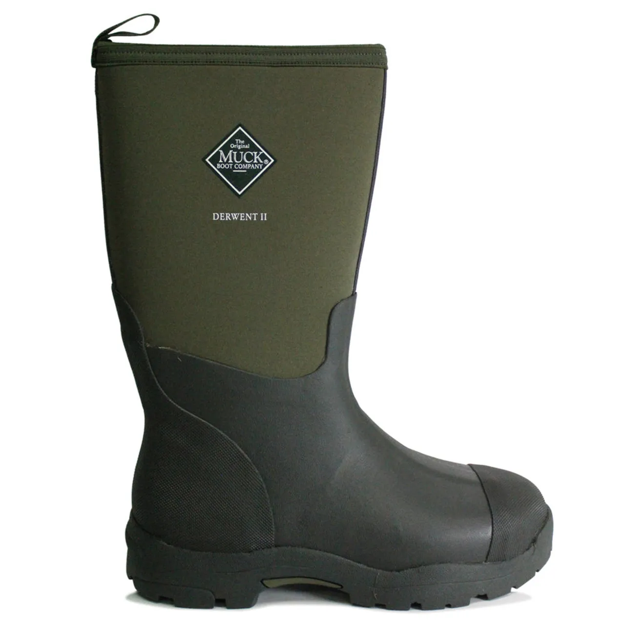 Muck Boots Derwent II High Insulated Waterproof Boots in Moss