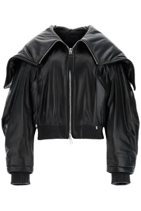 NAPPA BOMBER JACKET WITH OVERSIZED HOOD