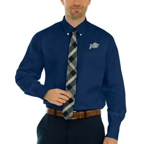 Navy Midshipmen Navy Wicked Woven Long Sleeve Button-Down Shirt