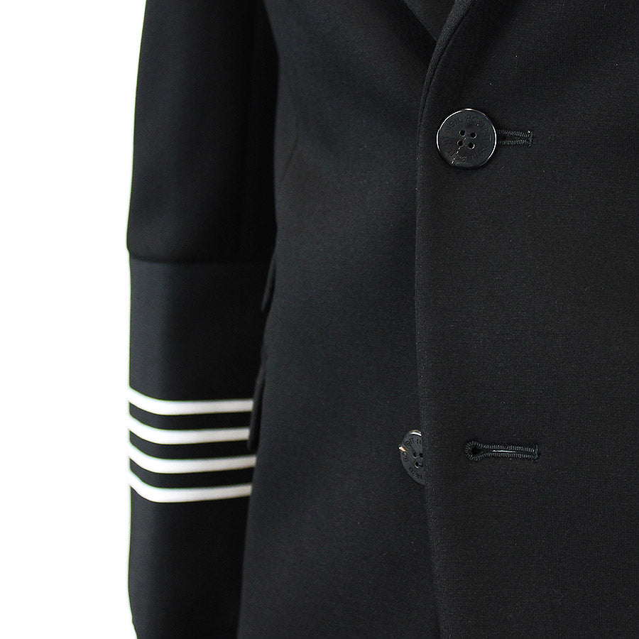 Neil Barrett - Striped Sleeve Blazer in Black