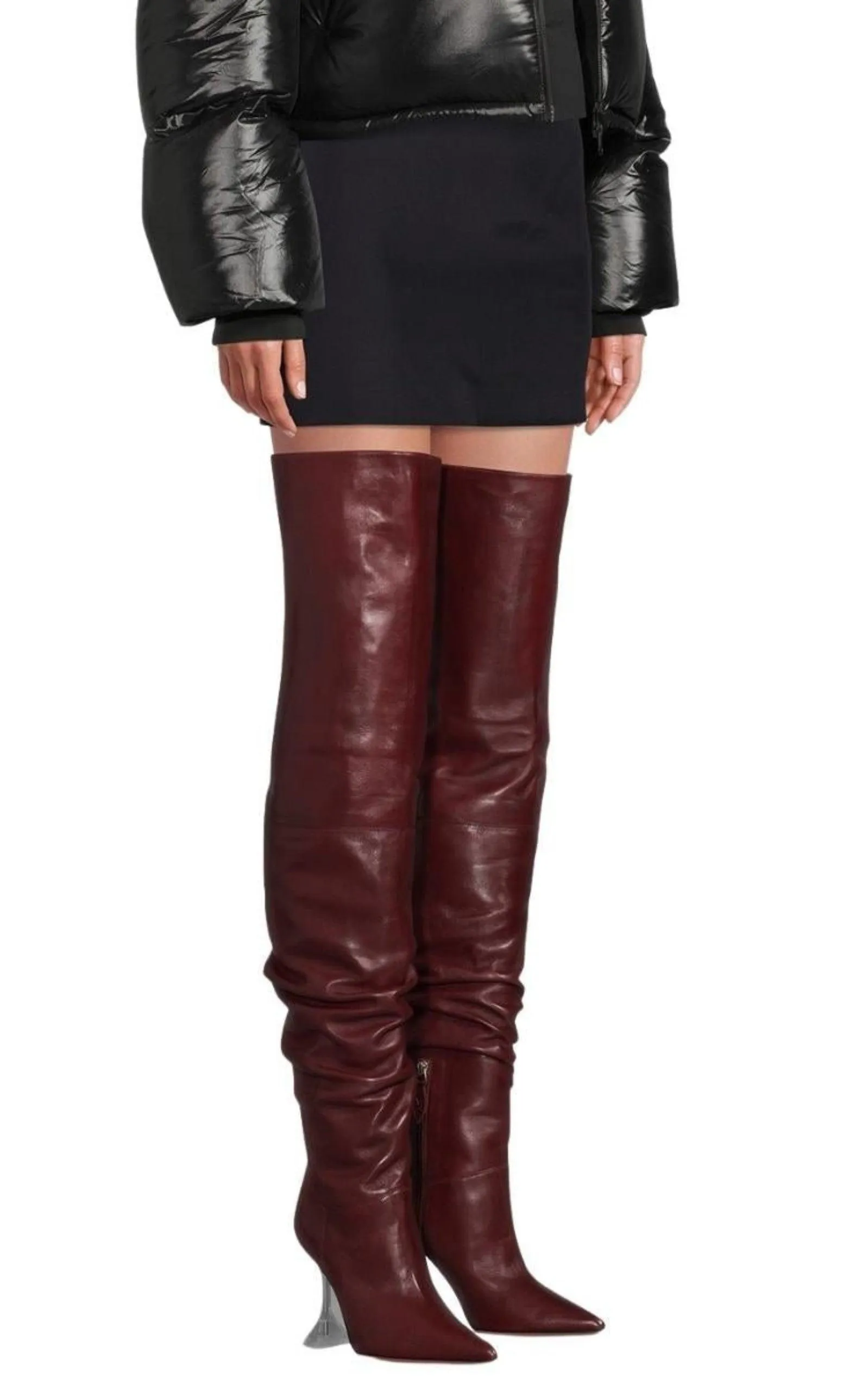 Olivia Leather Over-The-Knee Boots